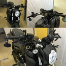Motorcycle Mirrors - Round Folding Bar End Rear View Side Mirror for Benell