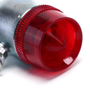 Retro Bicycle Bike Rear LED Indicator Red Light Cable Holder Taillight Lamp OZ