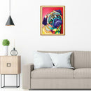 5D DIY Full Drill Diamond Painting Dog Cross Stitch Embroidery Needlework