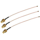 5.9"/15cm RG178 RP SMA to uFL/u.FL/IPX/IPEX RF Female Adapter Extension Cab I0H7