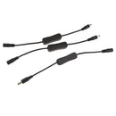 3x LED Strip Light Inline On/Off Switch DC Power Adapter Connector 5.5x2.1mm