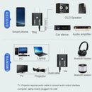 Bluetooth 5.0 Audio Receiver Transmitter 2 in 1 RCA 3.5mm Jack AUX Adapter for