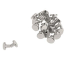 40 Sets Binding Chicago Screws Nail Rivets Studs for DIY Art Crafts 8mm