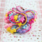 50 Pcs Assorted Elastic Rubber Hair Rope Band Ponytail Holder for Kids Girl LJAU