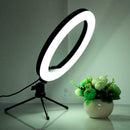 Lightweight Makeup Video Lamp with Adjustable Tripod for Selfies of 6