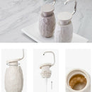 400Ml Creative One-Hand Soap Dispenser Facial Cleanser Shower Gel Bottle En R2U9