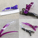 10X Sectioning Alligator Hair Clamp Clips For Hairdressing Salon Styling FT