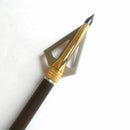 6 X Messing Jagdspitzen Pfeilspitze Arrow heads 100 Neu. NEU._ D6H6 Grain W8E4