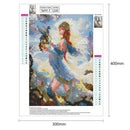 5D DIY Full Drill Diamond Painting Fantasy Beauty Cross Stitch Embroidery