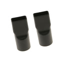 2pcs Universal Vacuum Cleaner Hose Nozzle Adaptor Round to Flat Neck 32mm