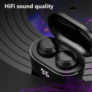 A6 TWS Mini Wireless Bluetooth Earphone V5.0 HiFi Stereo EarphonesB Hn