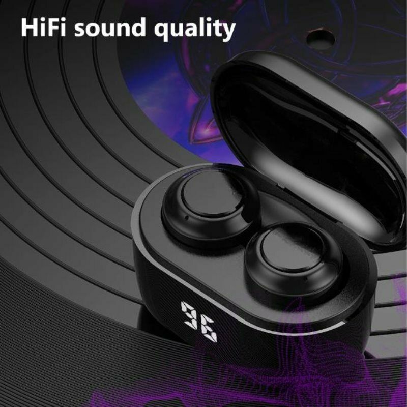 A6 TWS Mini Wireless Bluetooth Earphone V5.0 HiFi Stereo EarphonesB Hn