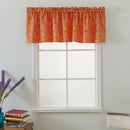 1 Set Red Rod Pocket Short Tier Curtains Panels Half Drapes for Bathroom