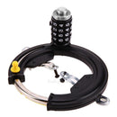 Bicycle MTB Road Bike Security Anti-Theft 4 Digit Password Steel Horseshoe Lock