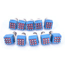 10x 9pin 3PDT Guitar Effects Pedal Box Stomp Foot Switch True Bypass New ArrD`US