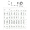400Pcs Stainless Steel Screws And Nuts M3 M4 M5 M6 Hex Socket Head Cap Scre