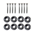 8 Pcs Electric Guitar Neck Joint Mounting Ferrules Bushings With Screws 14mm