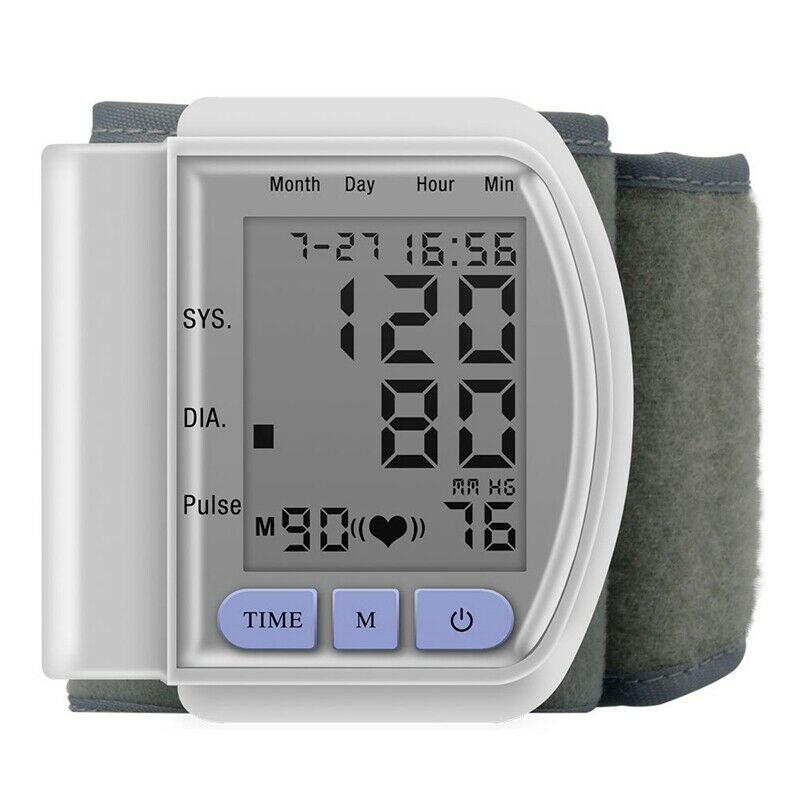 Lcd Wrist Bp Blood Pressure Monitor Pulse Rate Fitness Blood Pressure Tonom T5S8