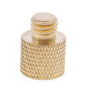 1/4" Female to 3/8" Male tripod thread reducer adapter brass copper for camera3C