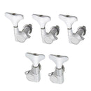 5Pcs String Tuning Pegs Machine Heads For Electric Bass 2L3R