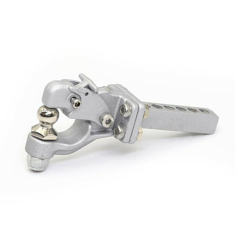 RC Climbing Car Rear Trailer Hook Adjustable Metal Tractor Hook Receiver