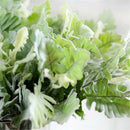 Artificial Dusty Miller Flowers Bridal Wedding Real Touch Bouquet Home Decor