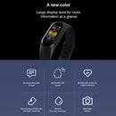 M5 Smart Band Heart Rate Blood Pressure Monitor Smart Bracelet (Black) A