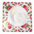 20x/bag Flower rose print Wedding Party Napkins wedding table decorations Fad3C