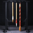 Chinese Calligrapghy Brush Pen Holder Rack, Drawing Brush Hanger With 10 Pins
