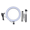 26cm LED Ring Light w/ Tripod Stand for Live Stream / Makeup +Selfie Stick