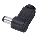 DC In-Line Plug Socket Jack Connector Male Right Angle Plug 2.1mm 5pcs R9H1