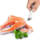 Kitchen Cooking Tool Stainless Steel Tweezer Fish Bone Plier DIY Remover Tongs
