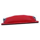 Rectangle paper grit sandpaper holder hand sander red black P9N9