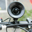 Ultra-loud Speaker Black Bicycle .Electronic 6Sounds Bell N1I9 Bike Alarm S J2E6