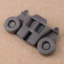 2pcs Lower Dishwasher Wheels fit for KitchenAid Amana W10195416V Dark grey