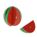 Wooden Magnetic Connected Watermelon Kids Kitchen Cutting Food Pretend Toys
