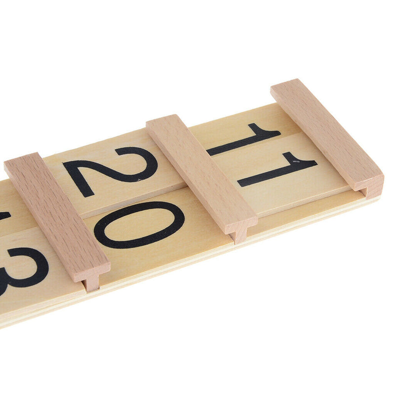 Montessori Mathematics Leanring Educational Toys Funny Set- Number Boards + Bank