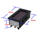 0.28'' Dual Green LED Digital Voltmeter Ammeter Amp Volt Meter Gauge Tester