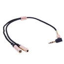 3.5mm Audio Stereo Y Splitter Cable 3.5mm Male to 2 Port 3.5mm Female for E Y5G3