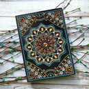DIY Mandala Special Shaped Diamond Painting 50 Pages Sketchbook A5 Notebook