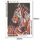 5D DIY Full Drill Diamond Painting Cross Stitch Embroidery Mosaic (Zebra01)