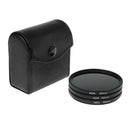 58mm ND2 ND4 ND8 Neutral Density Filter Lens Set With Bag For Canon Nikon Lens