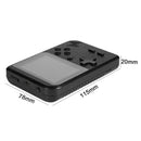 Classic 500 Games Video Player Rechargeable Handheld Game Console (Black)
