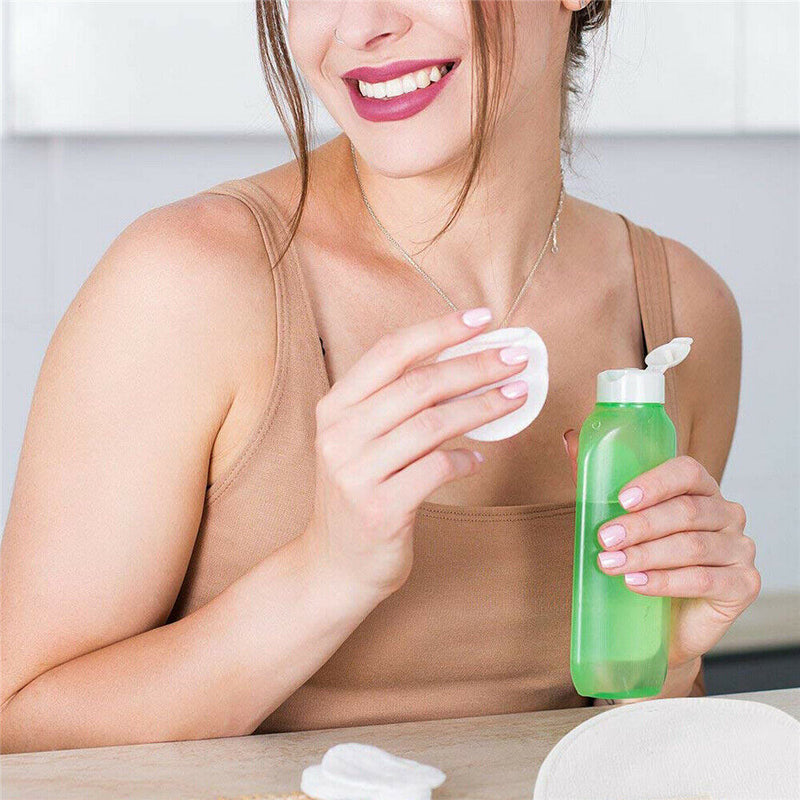 16pcs Reusable Makeup Remover Face Cleansing Pad Bamboo Cotton Pads Eco-friendly