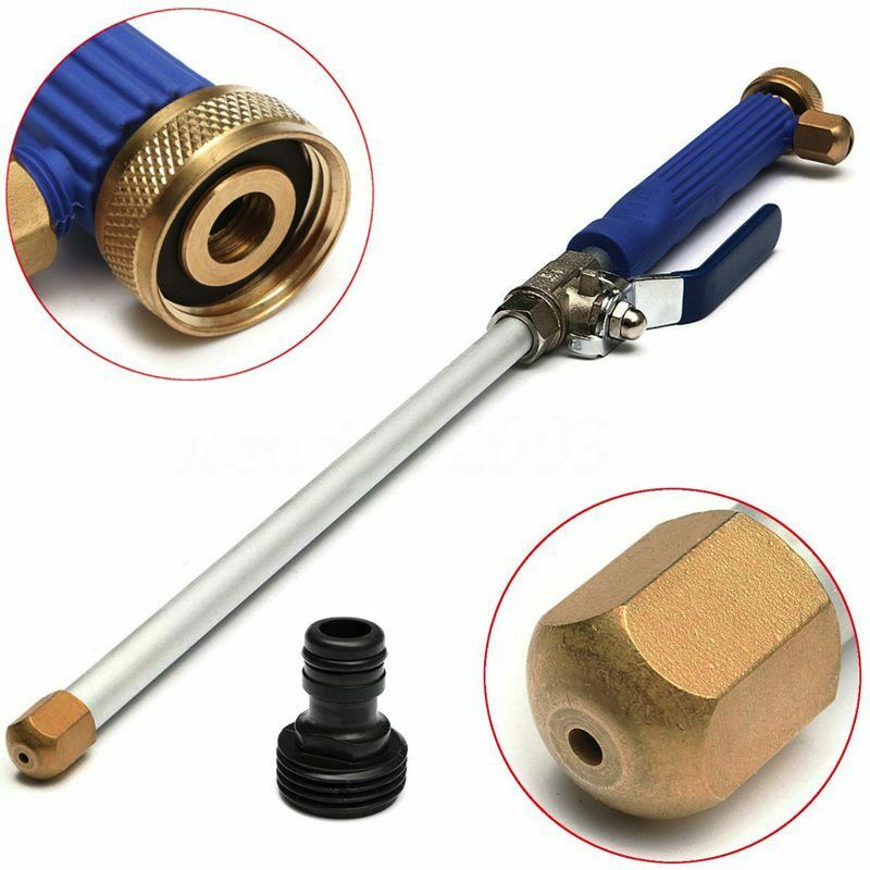 465MM aluminum alloy+copper+TPR High Pressure Washing Clean Spray Gun Nozzl S2Z9