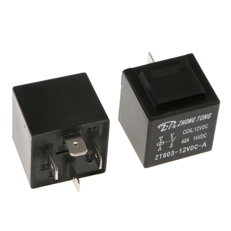 Lot 3Pcs Waterproof Car Truck Auto Relays 12V 40A 4Pin SPST Car Control Device 4