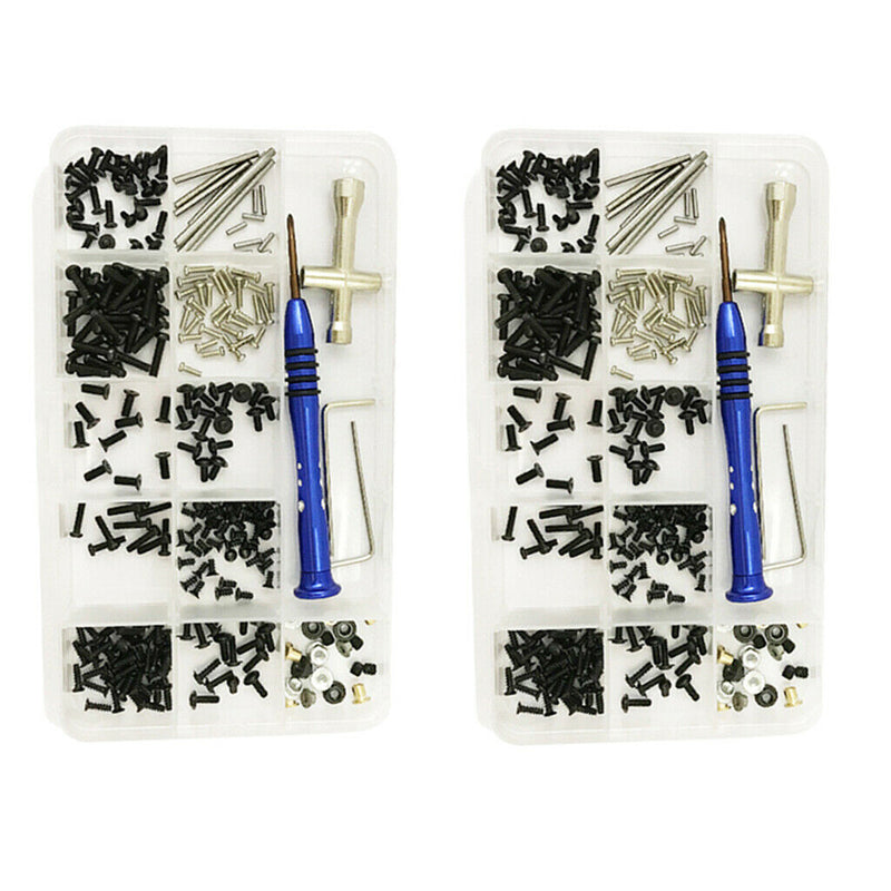 2Sets Screws Bolt Repair Tool Box for Wltoys 1/14 144001 RC Car DIY Accs