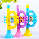 Colorful Plastic Trumpet Hooter Baby Kid Musical Instrument EarlyEducation Toy3C