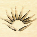 10pcs/set 7.5cm Life-like Lead Fishing Lure Soft Baits Tackle Lures V8N2