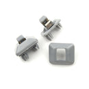 For  A1 A3 A4 A5 Q3 Q5 Q7 Grey Car Interior Sun Visor Hook Clip BracketPM FT